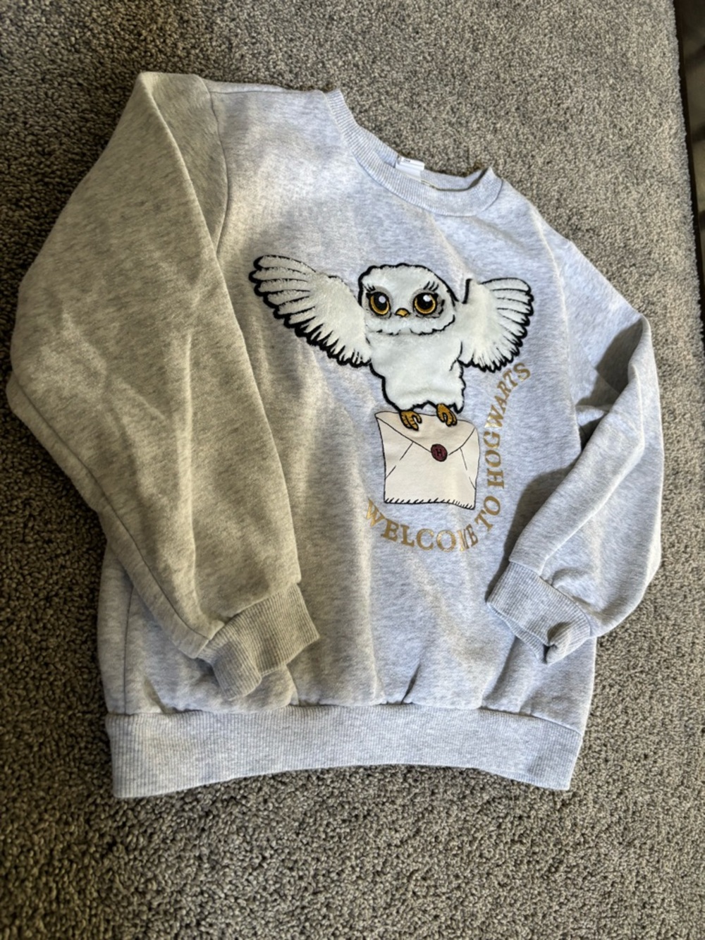 HARRY POTTER WIZARDING WORLD - Hedwig ‘Welcome to Hogwarts' Letter Seeatshirt